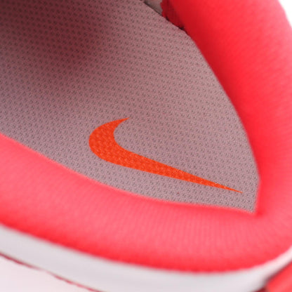 NIKE DUNK HI RETRO Leather Sneakers Red Size 27cm