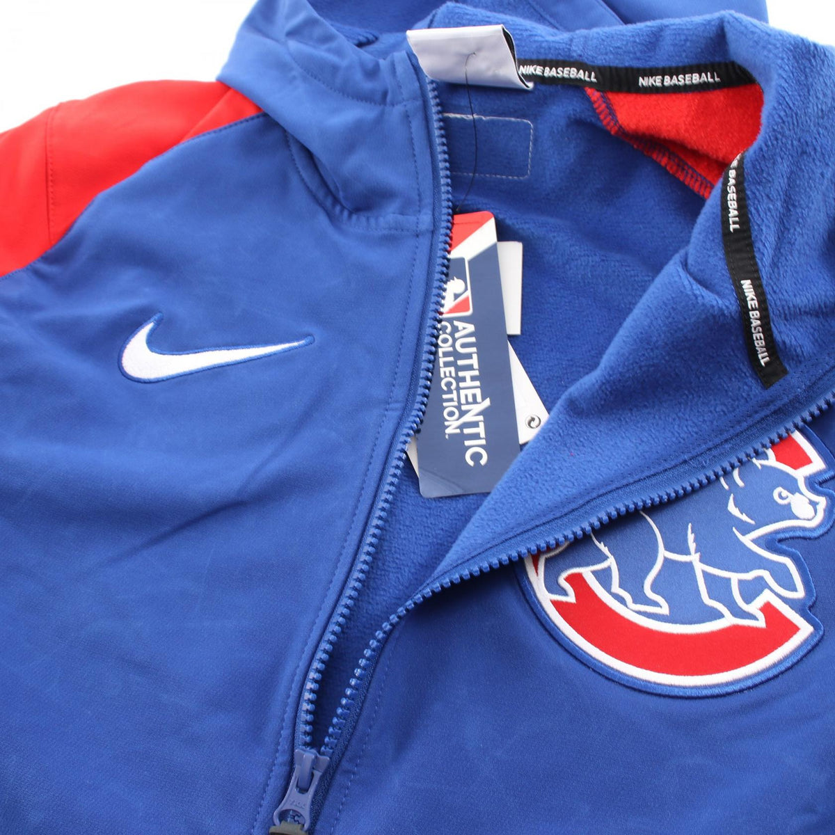 NIKE x MLB Authentic Hoodie Polyester Blue Size M