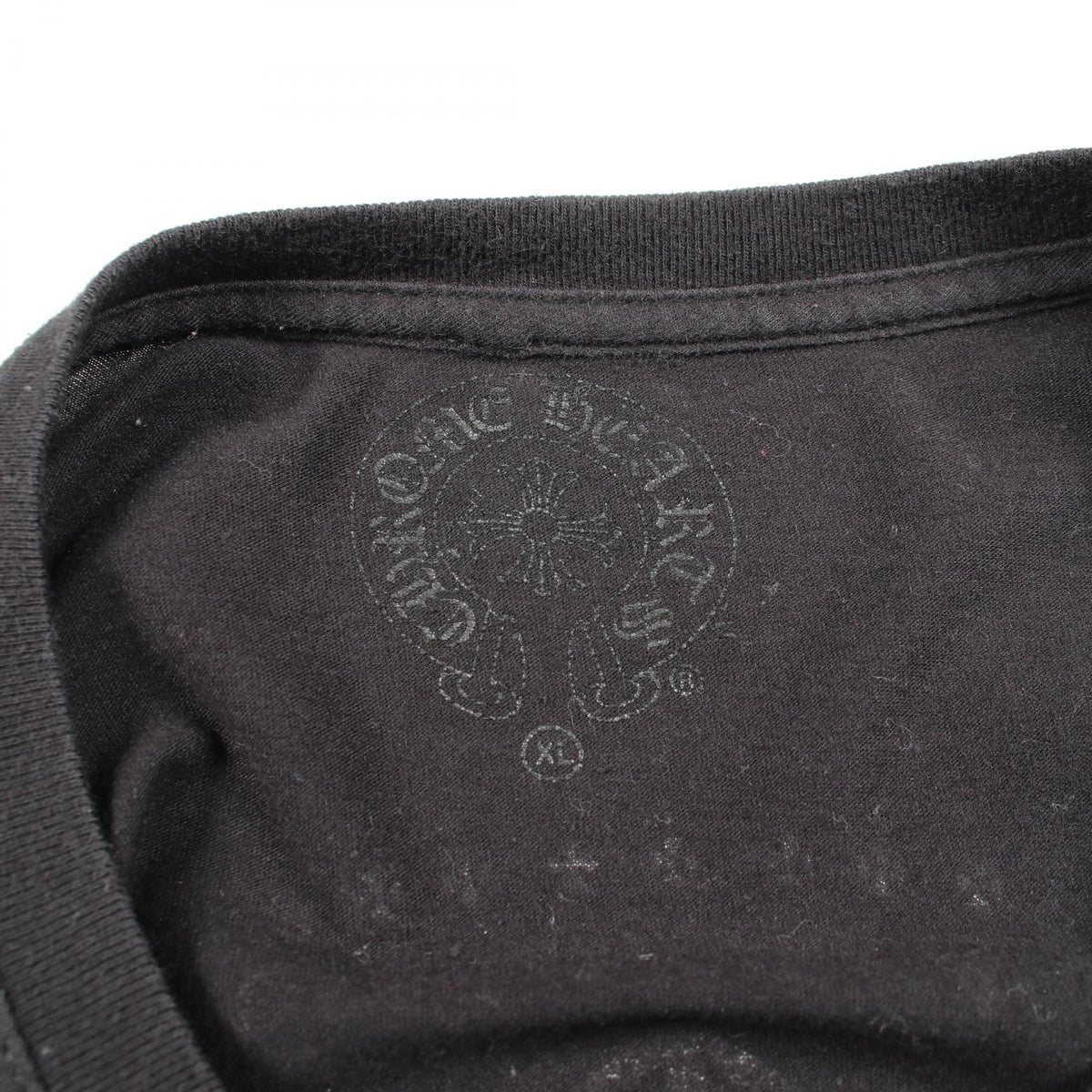 CHROME HEARTS CH Plus Back Print T-Shirt Black Size XL