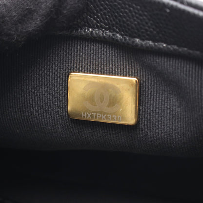 CHANEL Matelasse Mini Flap Bag Black