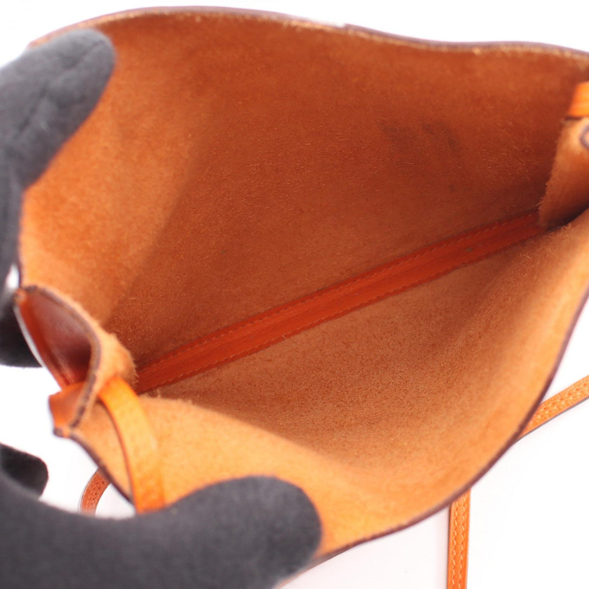 HERMES Onimaitou 2 Veau Swift Bag Orange