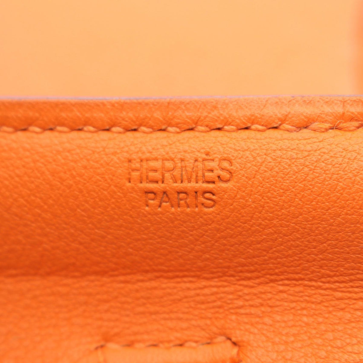 HERMES Onimaitou 2 Veau Swift Bag Orange