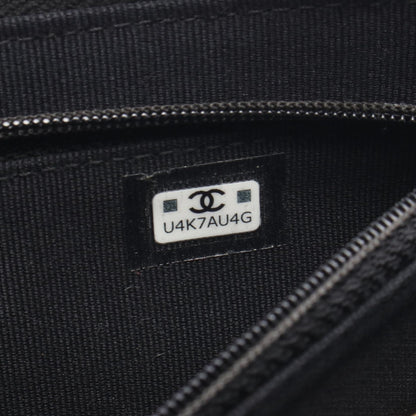 CHANEL Matelasse Caviar Skin Wallet Clutch