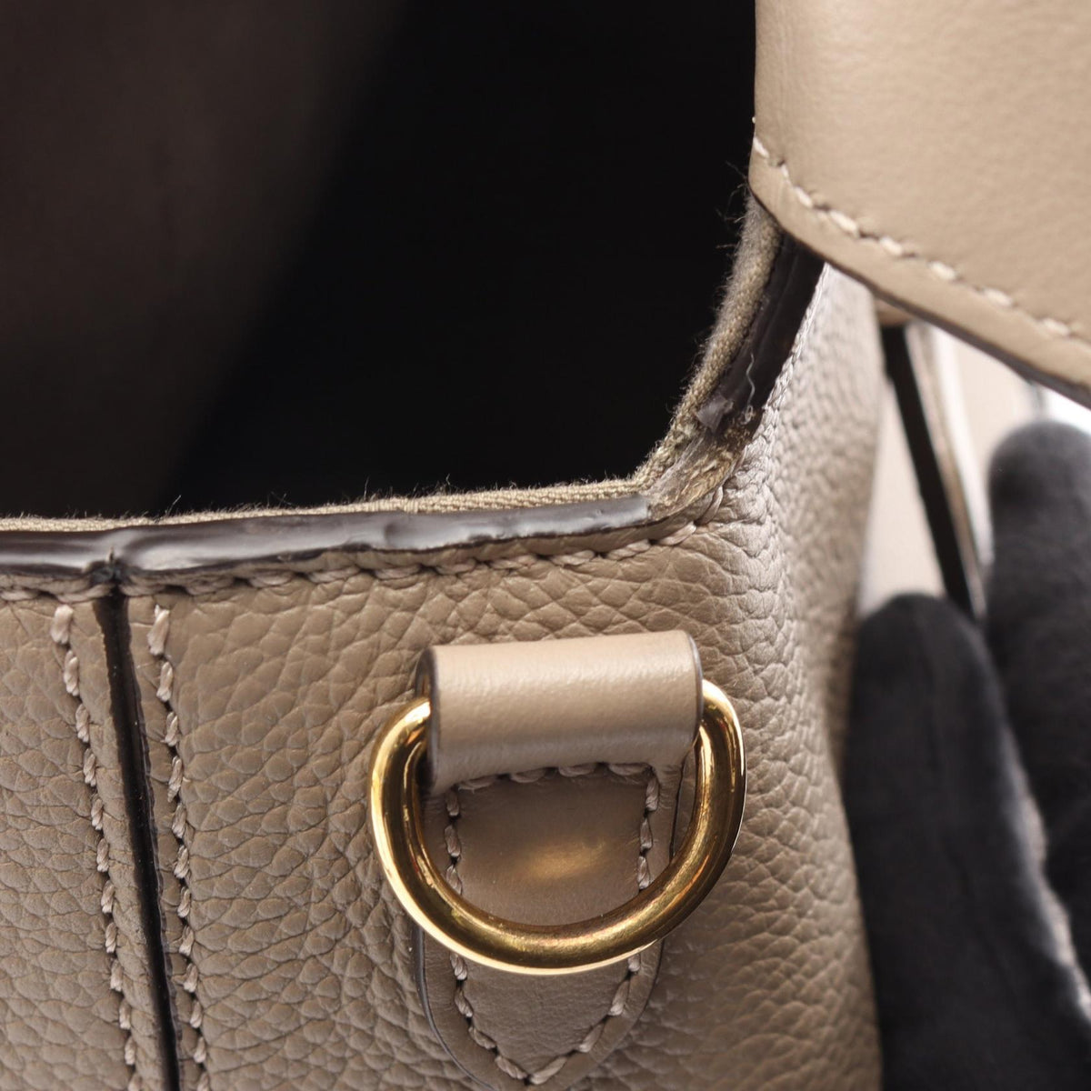 FENDI Boston 365 Medium Leather Handbag