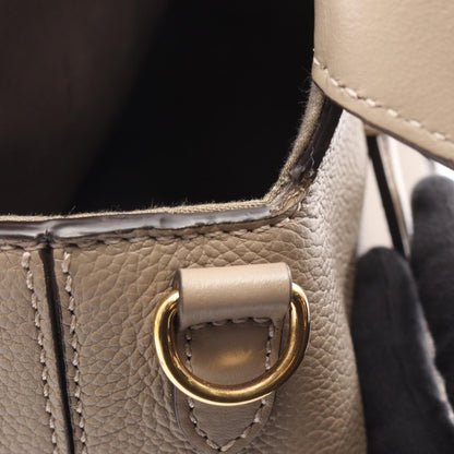 FENDI Boston 365 Medium Leather Handbag