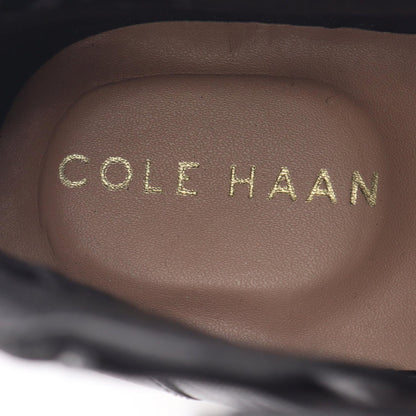COLE HAAN Hollis Buckle Leather Short Boots Black Size US 8