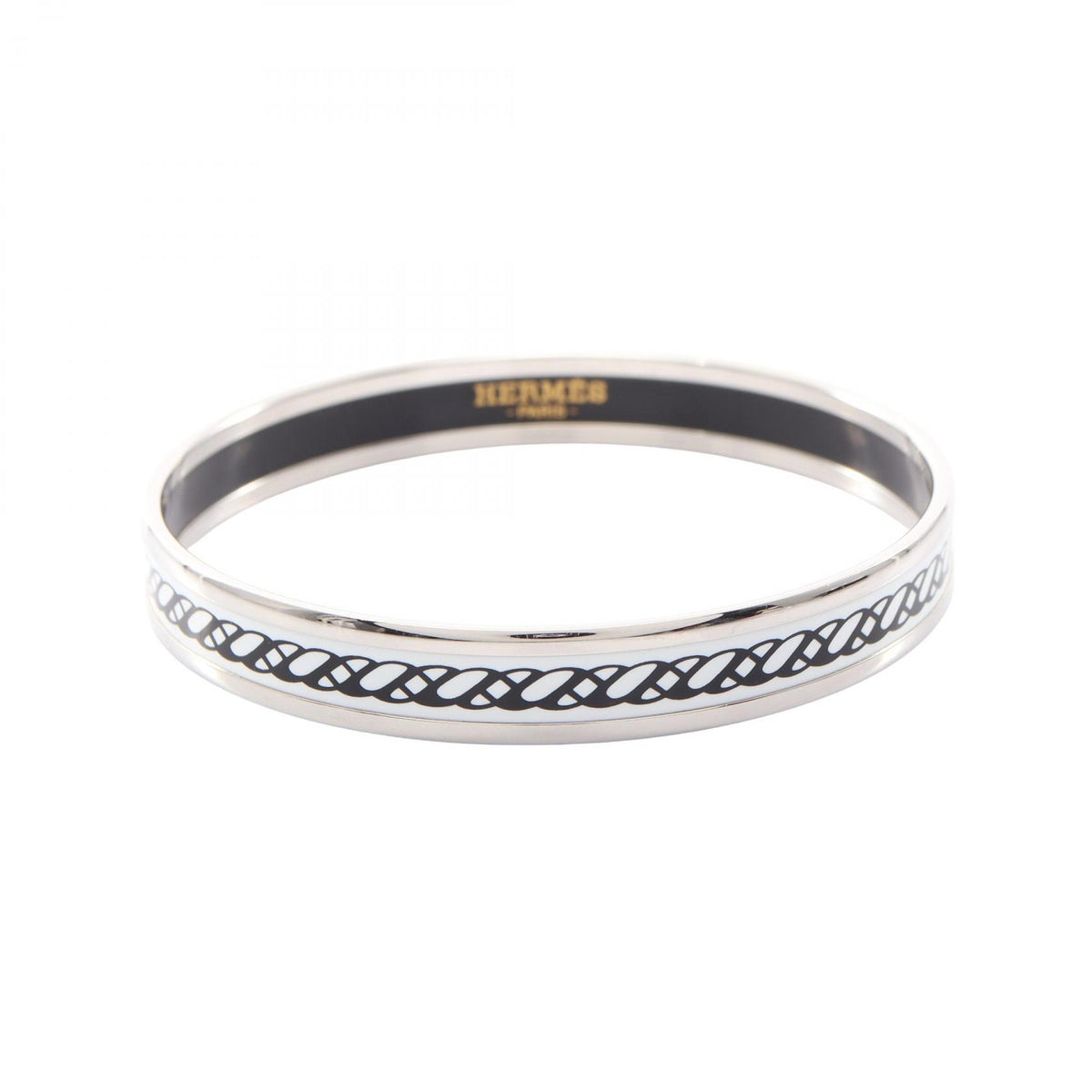 HERMES Email PM Celtic Enamel Bracelet