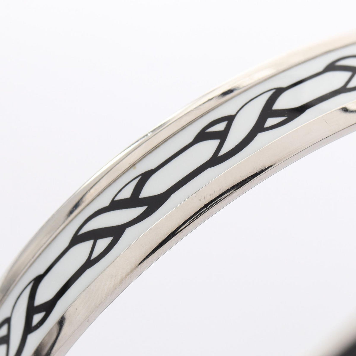 HERMES Email PM Celtic Enamel Bracelet