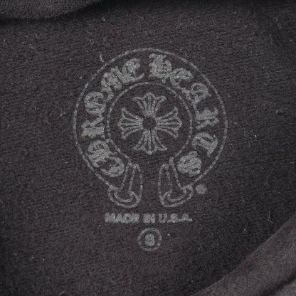 CHROME HEARTS Cemetery Cross Back Print Hoodie Size S