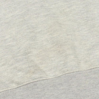 LOUIS VUITTON Rhinestone Signature Cotton Hoodie Gray Size L