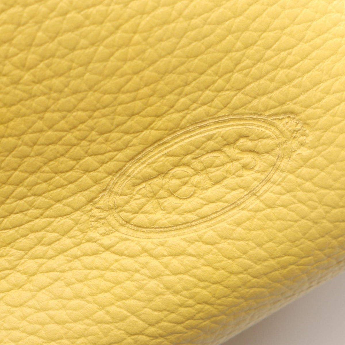 TOD'S T Timeless Micro 2-Way Bag Yellow