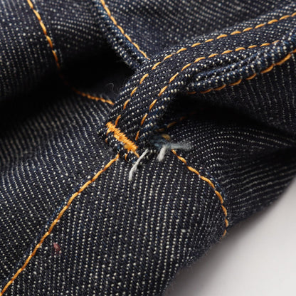LOUIS VUITTON V-Stitch Denim Dress Size 38