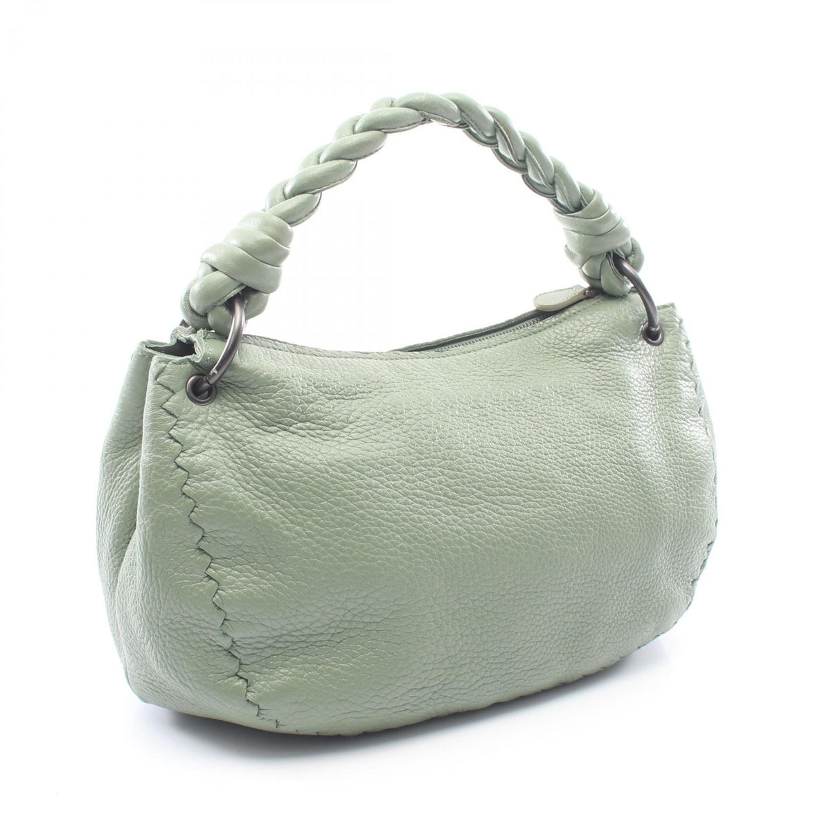 BOTTEGA VENETA Hobo Leather Bag Green