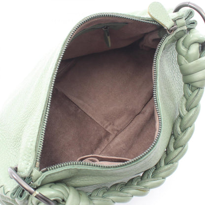 BOTTEGA VENETA Hobo Leather Bag Green