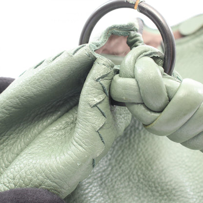 BOTTEGA VENETA Hobo Leather Bag Green