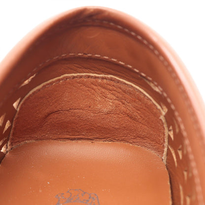 TOD'S Perforated Leather Espadrille Slip-Ons Size 38