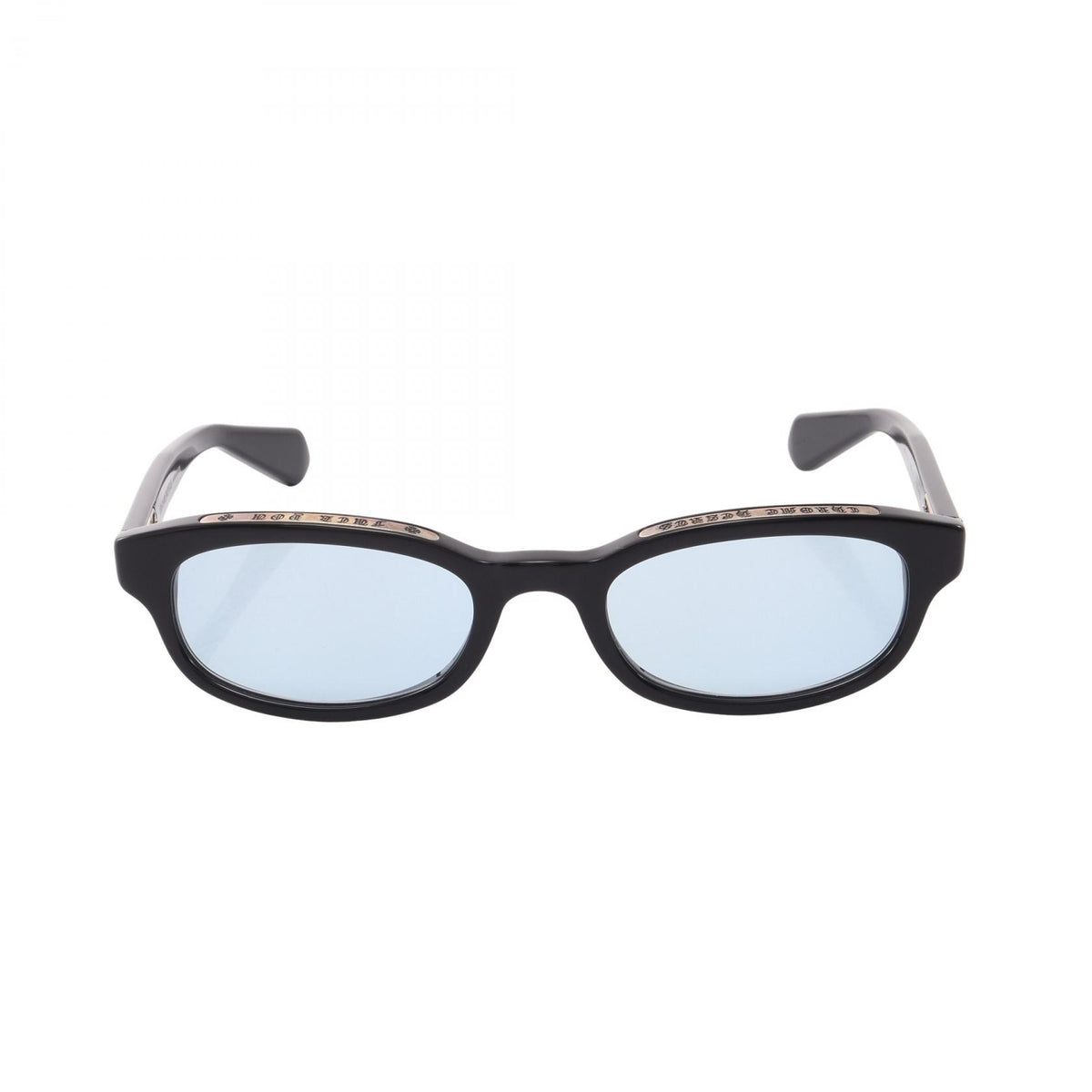 CHROME HEARTS LOWRIDER Sunglasses Plastic/SV925 Black