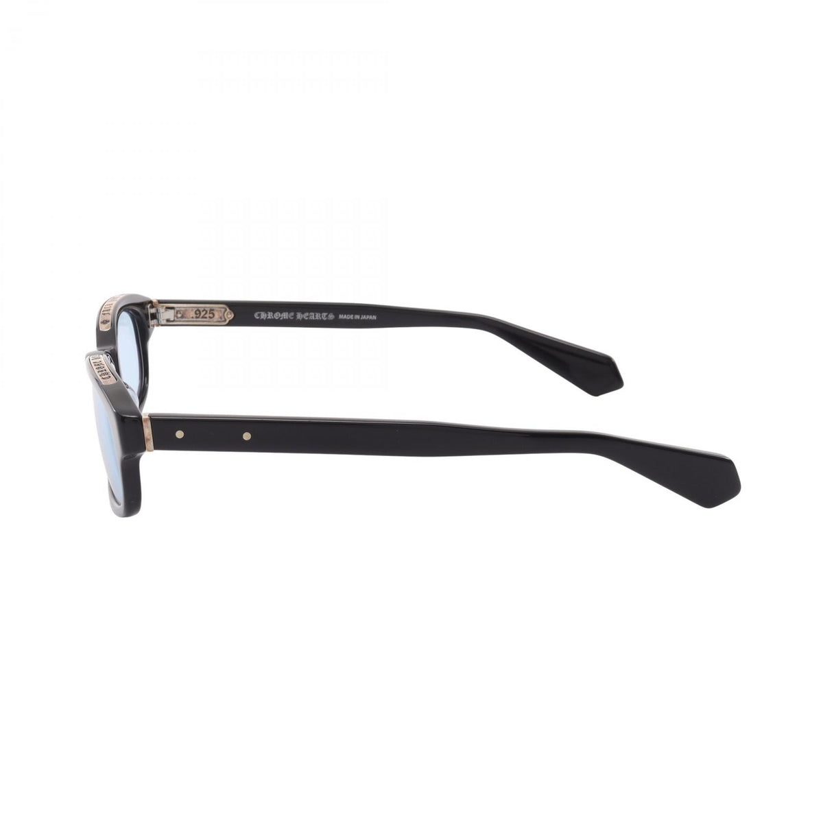 CHROME HEARTS LOWRIDER Sunglasses Plastic/SV925 Black