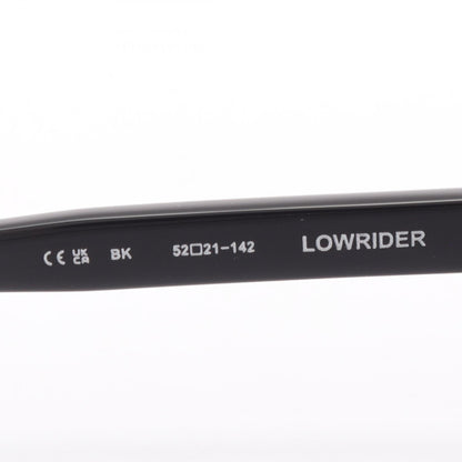 CHROME HEARTS LOWRIDER Sunglasses Plastic/SV925 Black