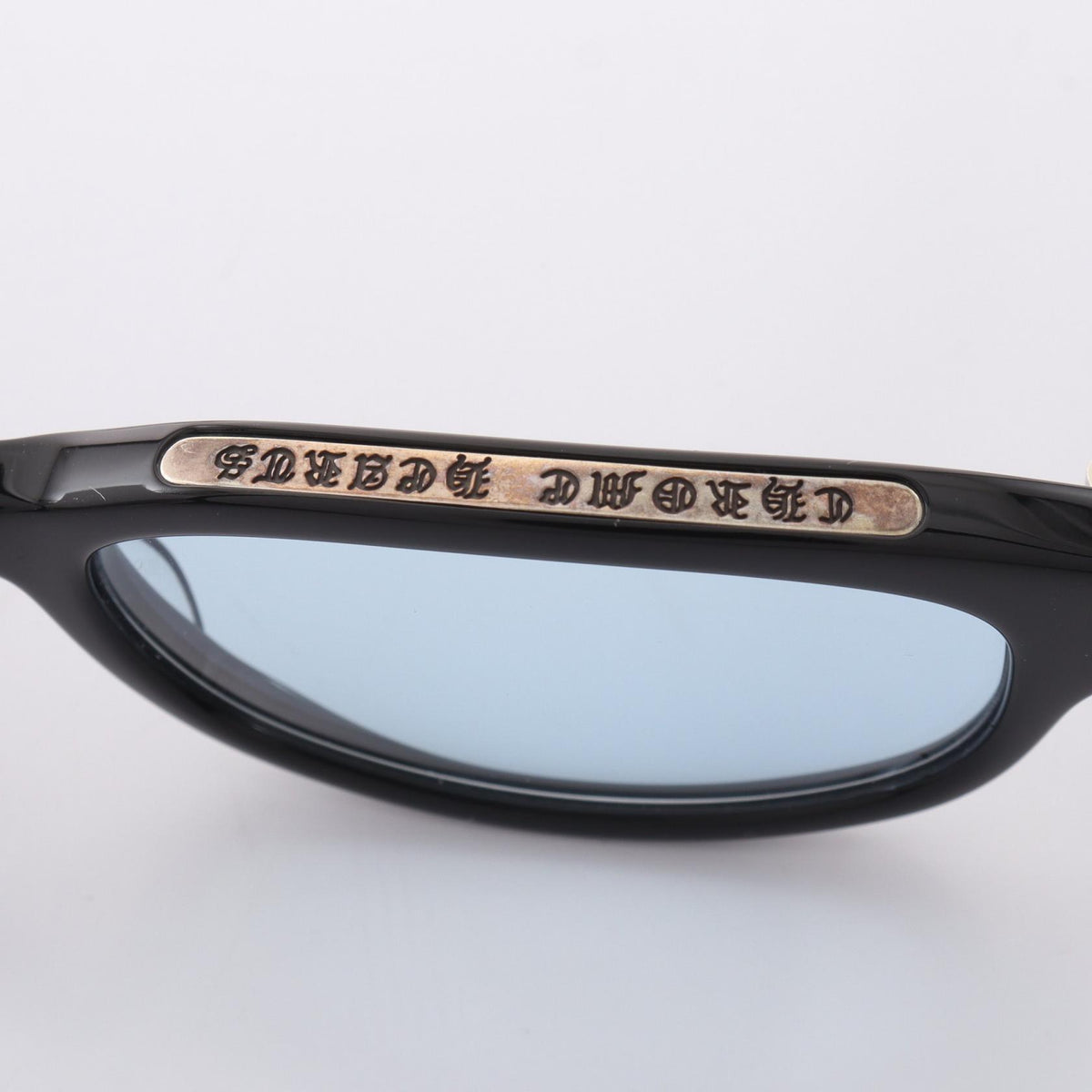 CHROME HEARTS LOWRIDER Sunglasses Plastic/SV925 Black