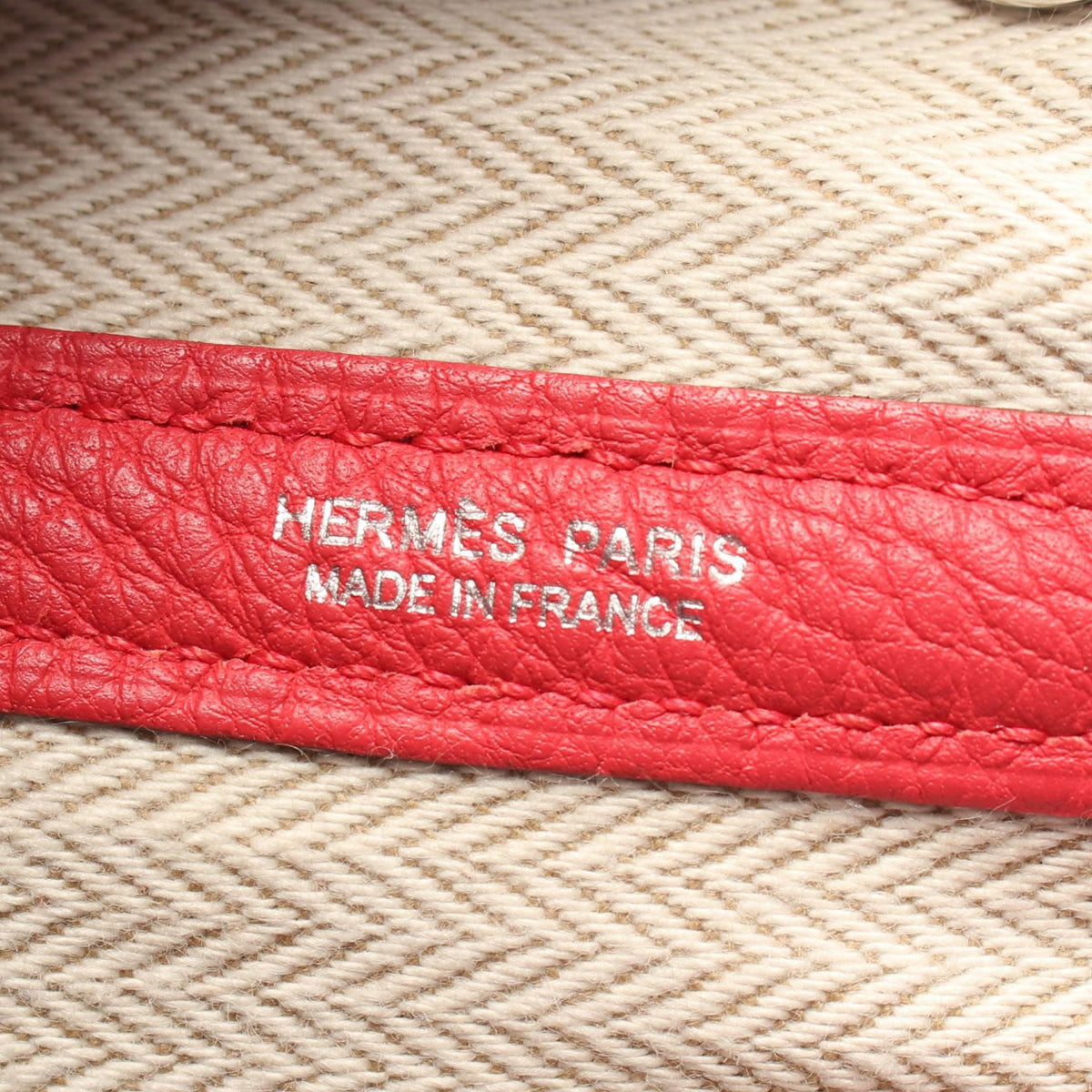 HERMES Garden Party TPM Negonda Bag Pink
