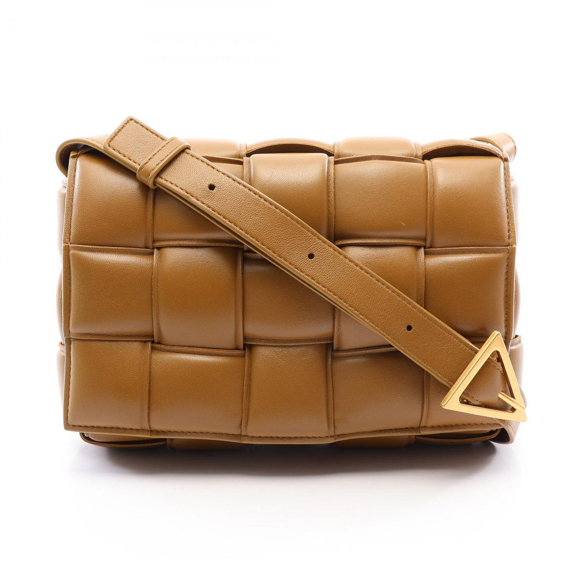 BOTTEGA VENETA Padded Cassette Bag Brown
