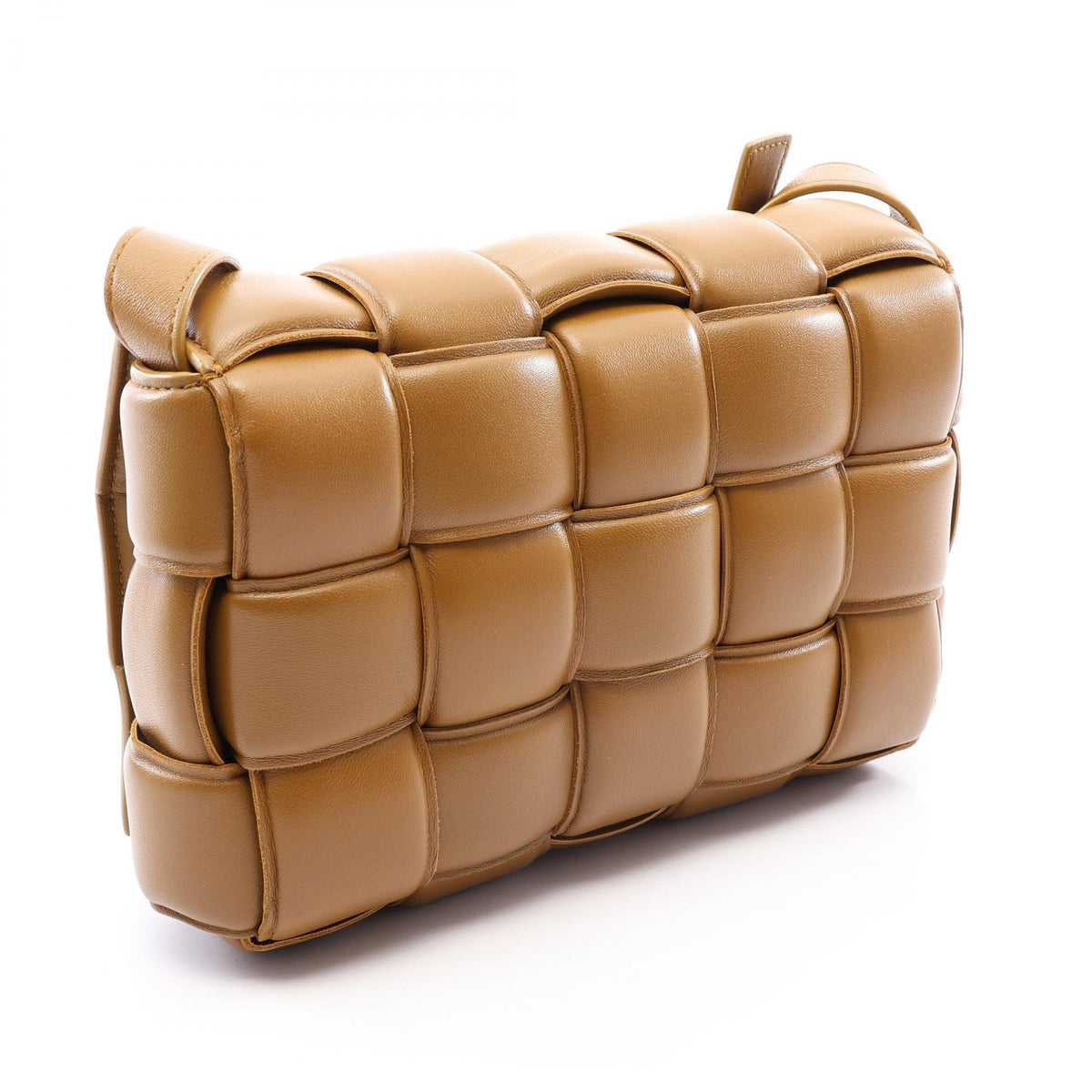 BOTTEGA VENETA Padded Cassette Bag Brown