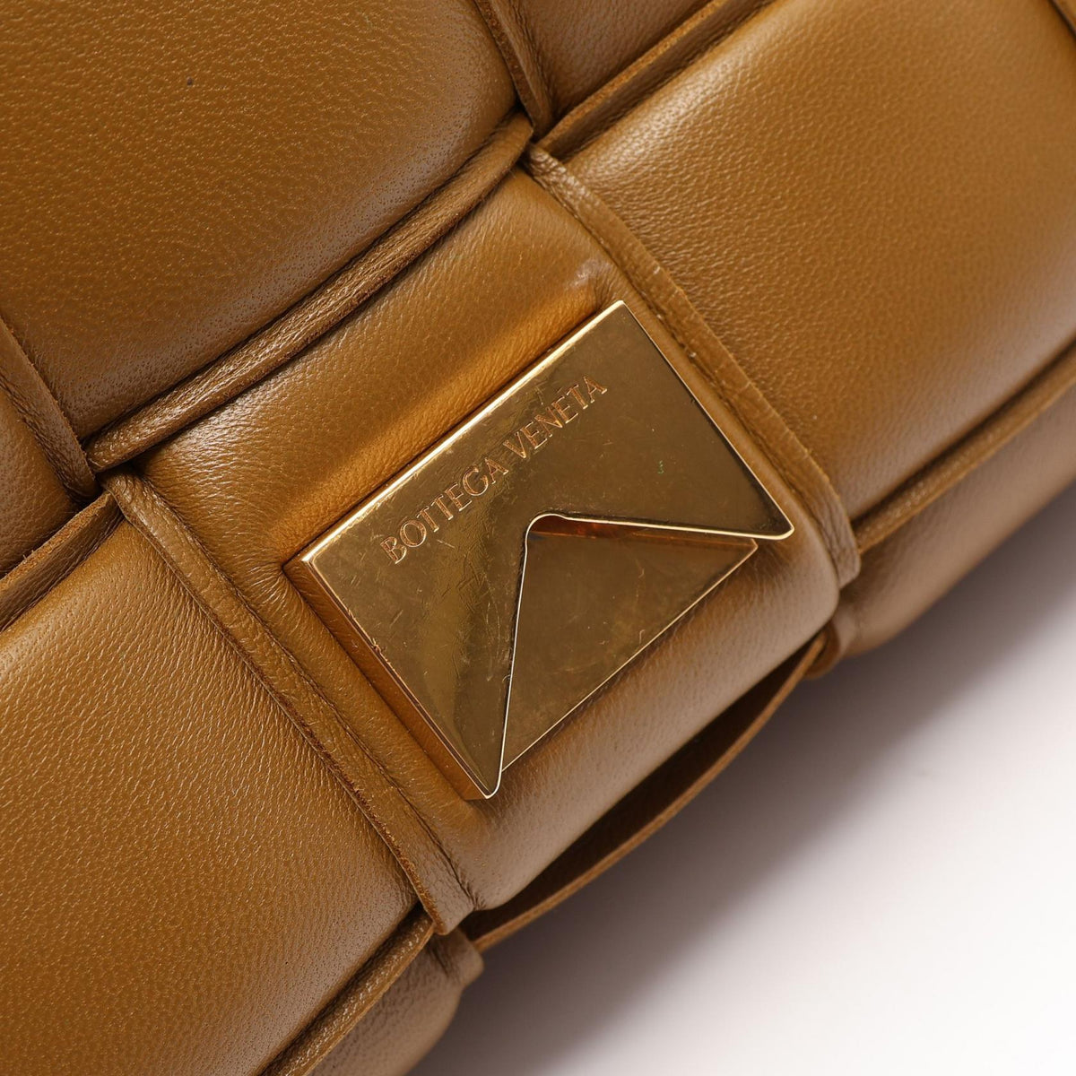 BOTTEGA VENETA Padded Cassette Bag Brown