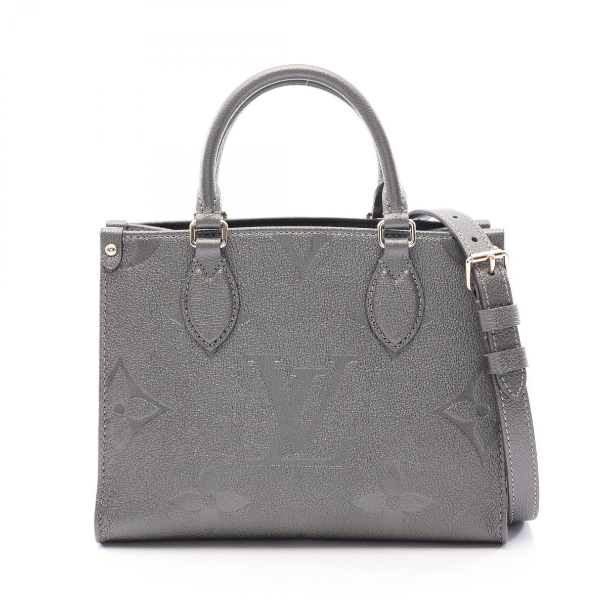LOUIS VUITTON OnTheGo PM Monogram Bag Gray