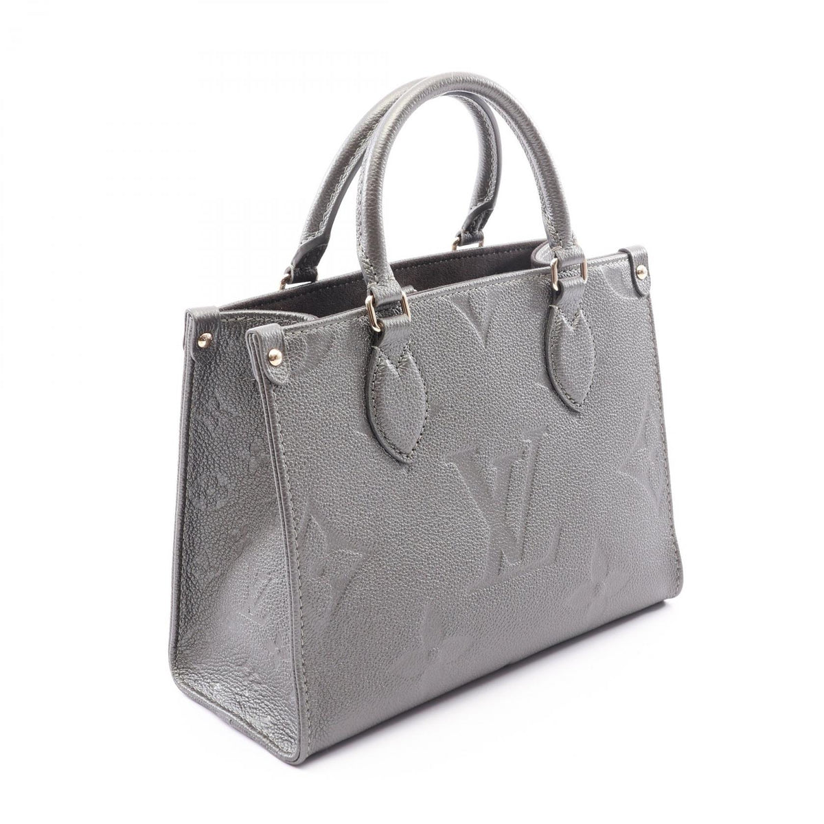 LOUIS VUITTON OnTheGo PM Monogram Bag Gray