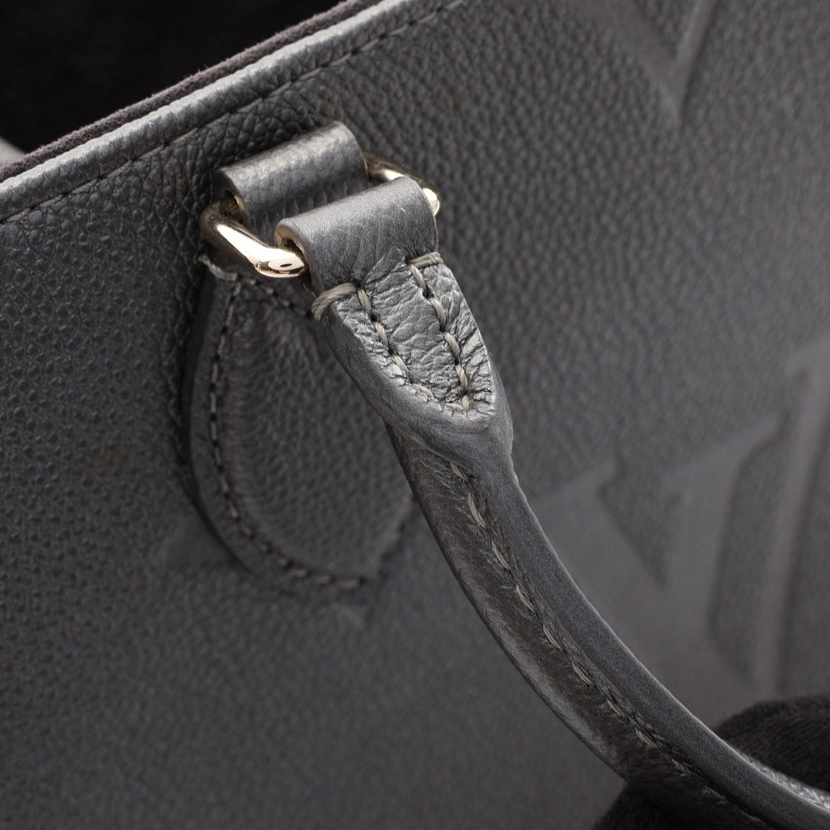 LOUIS VUITTON OnTheGo PM Monogram Bag Gray