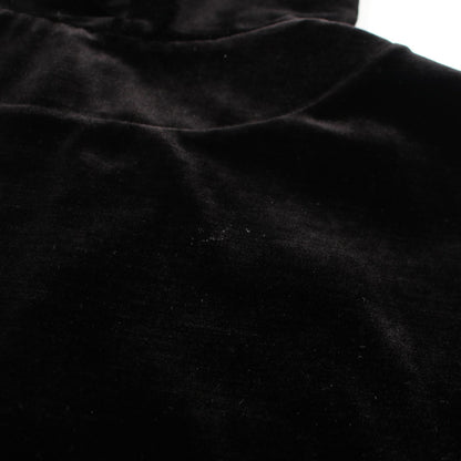 VELOUR NOIR by FOXEY NEW YORK Black Velour Hoodie Size 40