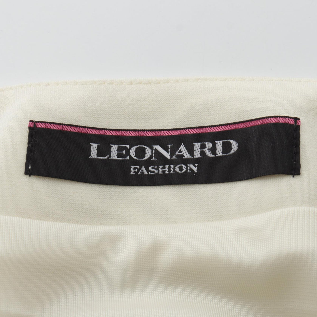 LEONARD Acetate Polyester Midi Skirt Size 38