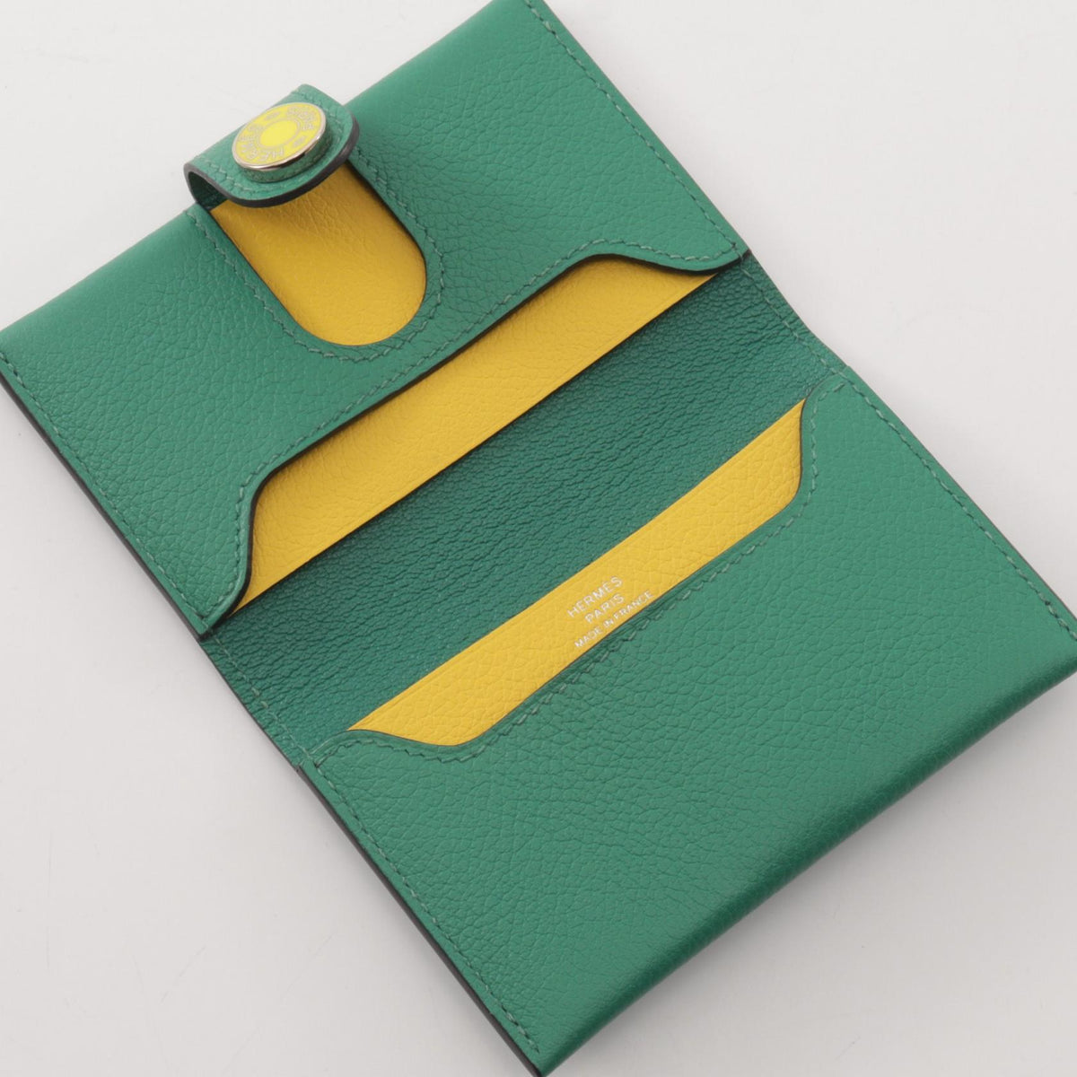 HERMES R.M.S Vert Vertigo Jaune Case Green