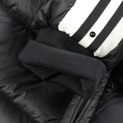 MONCLER STELLAIRE Nylon Down Coat Black Size 2