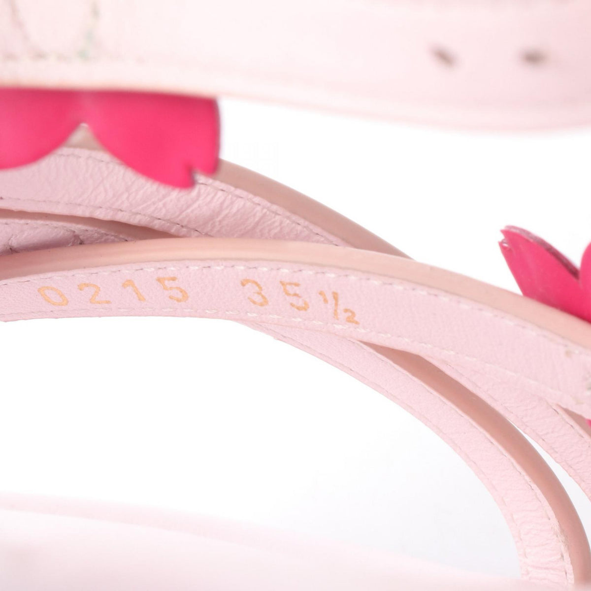 LOUIS VUITTON LV x TM Maya Leather Sandals Size 35.5