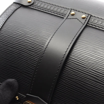 LOUIS VUITTON Papillon Trunk Epi Bag Black