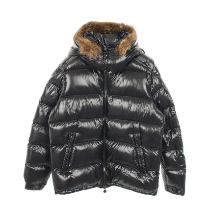 MONCLER MAYA Nylon Down Jacket Black Size 4