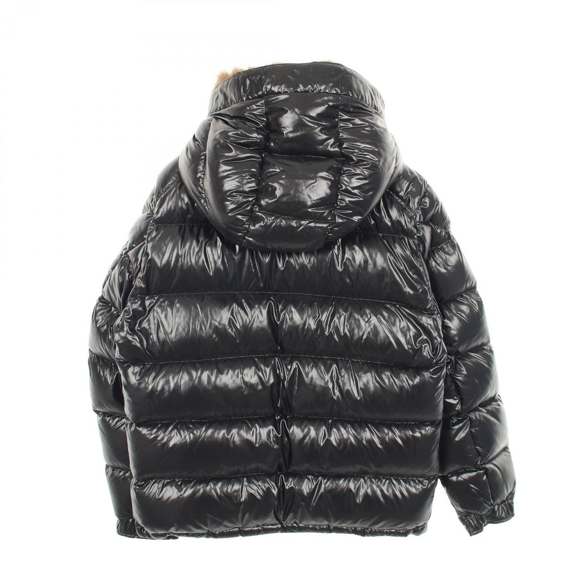MONCLER MAYA Nylon Down Jacket Black Size 4