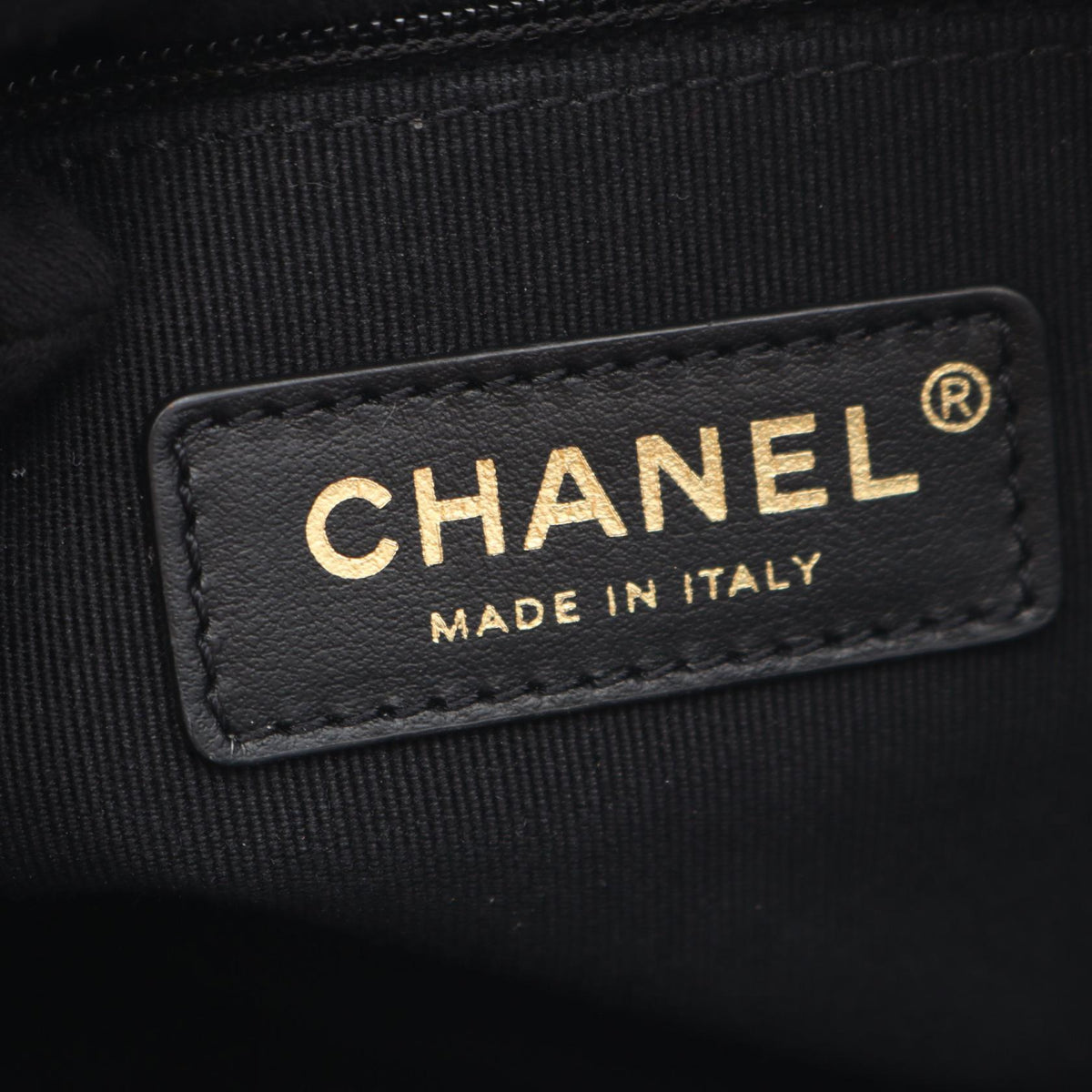 CHANEL Matelasse Lambskin Bag Black