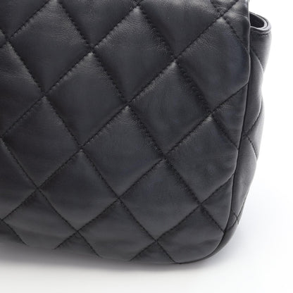 CHANEL Matelasse Lambskin Bag Black