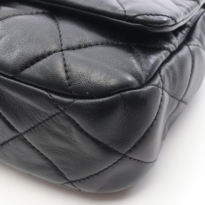 CHANEL Matelasse Lambskin Bag Black
