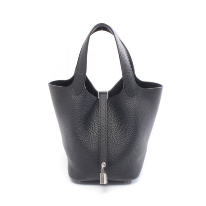HERMES Picotin Lock PM Handbag Black