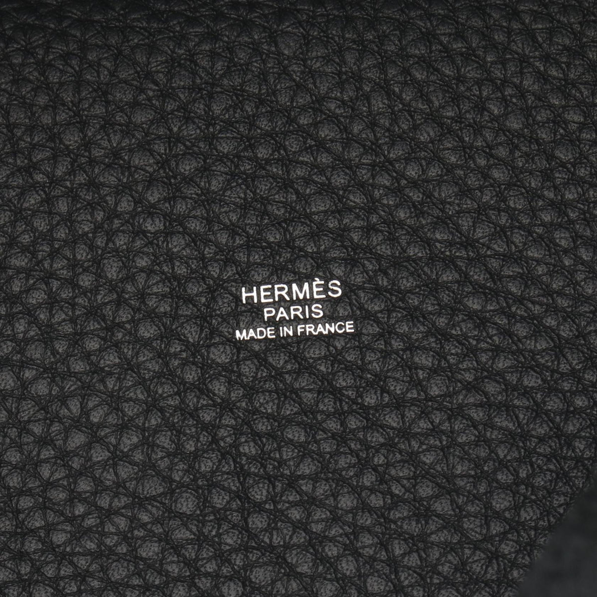 HERMES Picotin Lock PM Handbag Black