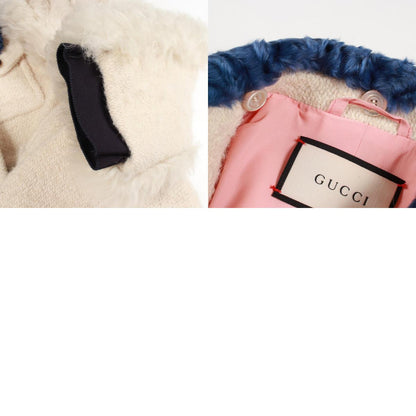 GUCCI GG Button Cotton Mohair Alpaca Coat Size 40