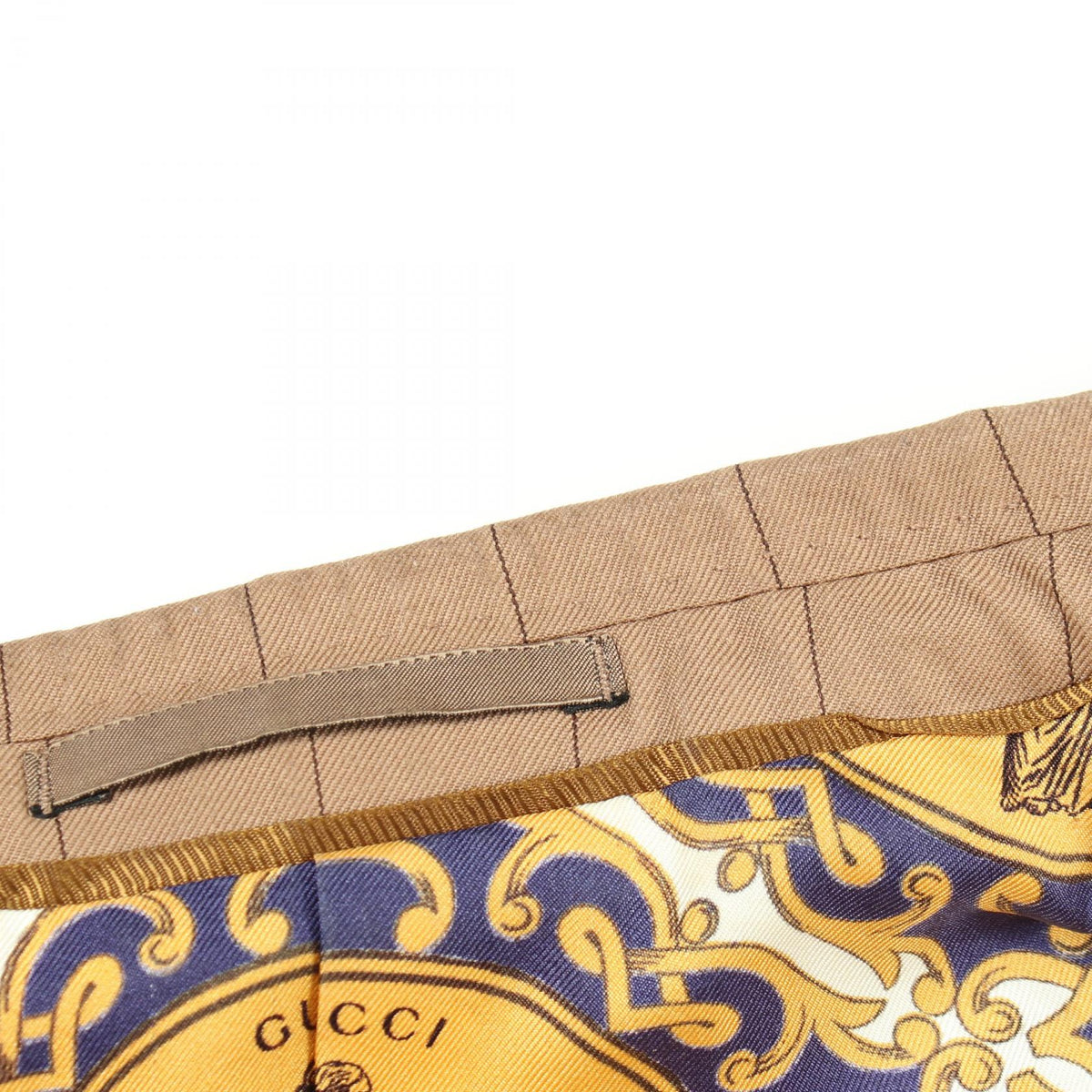 GUCCI Wool Tailored Blazer Brown Size 7-48R