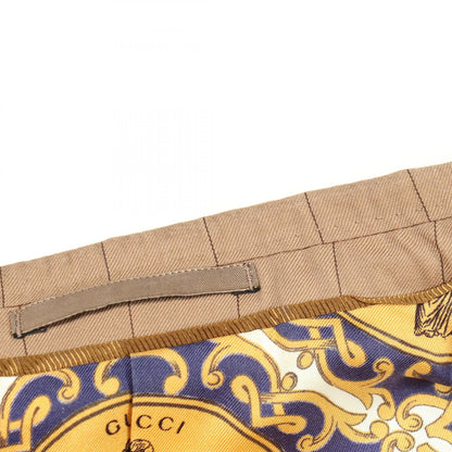 GUCCI Wool Tailored Blazer Brown Size 7-48R