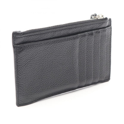 BALENCIAGA Cash Large Long Coin & Cardholder Leather Black