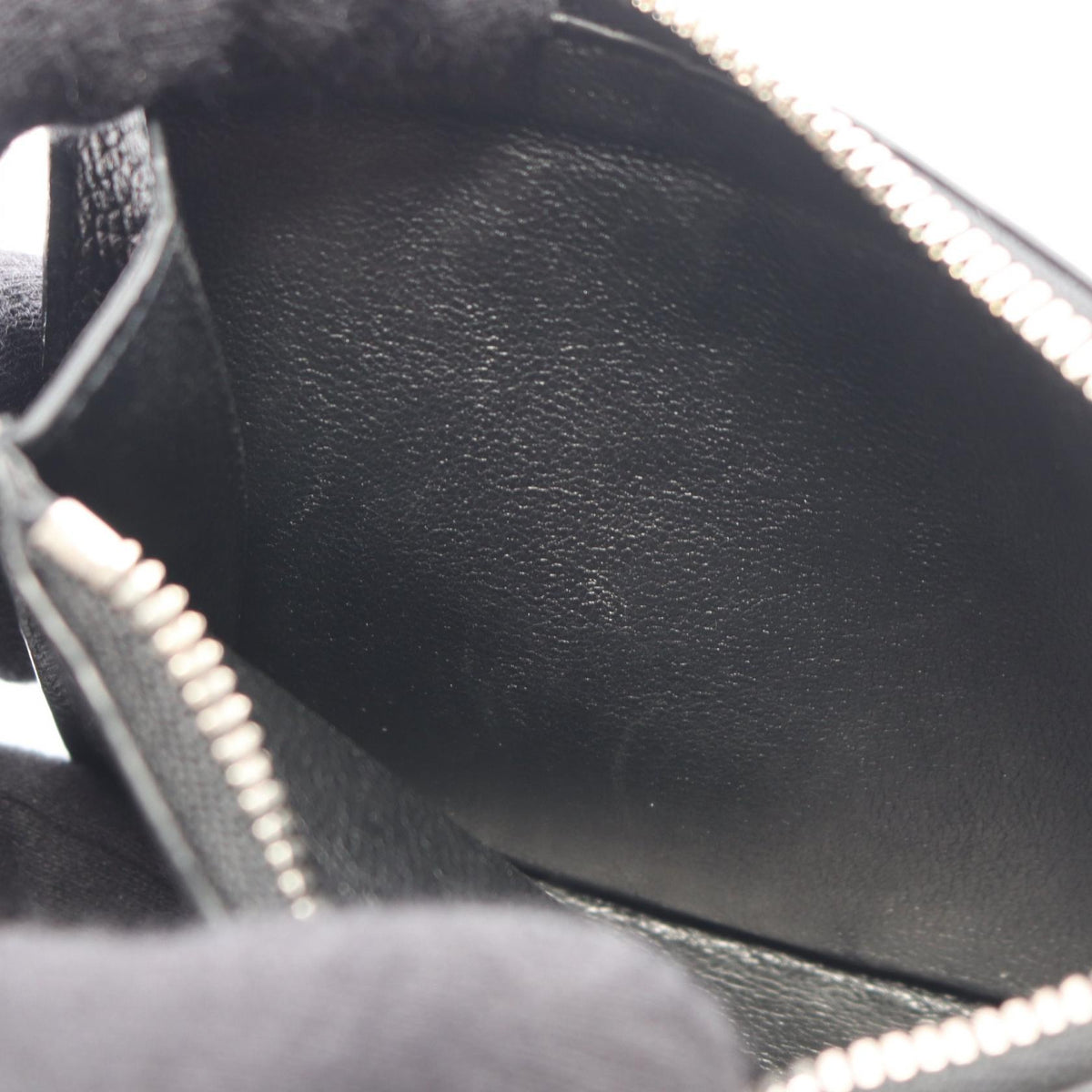 BALENCIAGA Cash Large Long Coin & Cardholder Leather Black