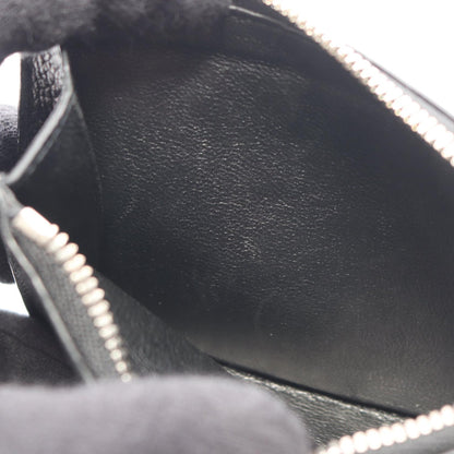 BALENCIAGA Cash Large Long Coin & Cardholder Leather Black